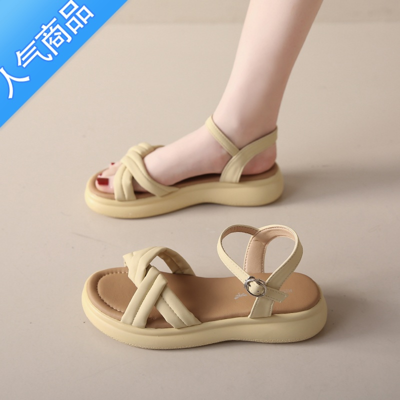 SUNTEK凉鞋女...